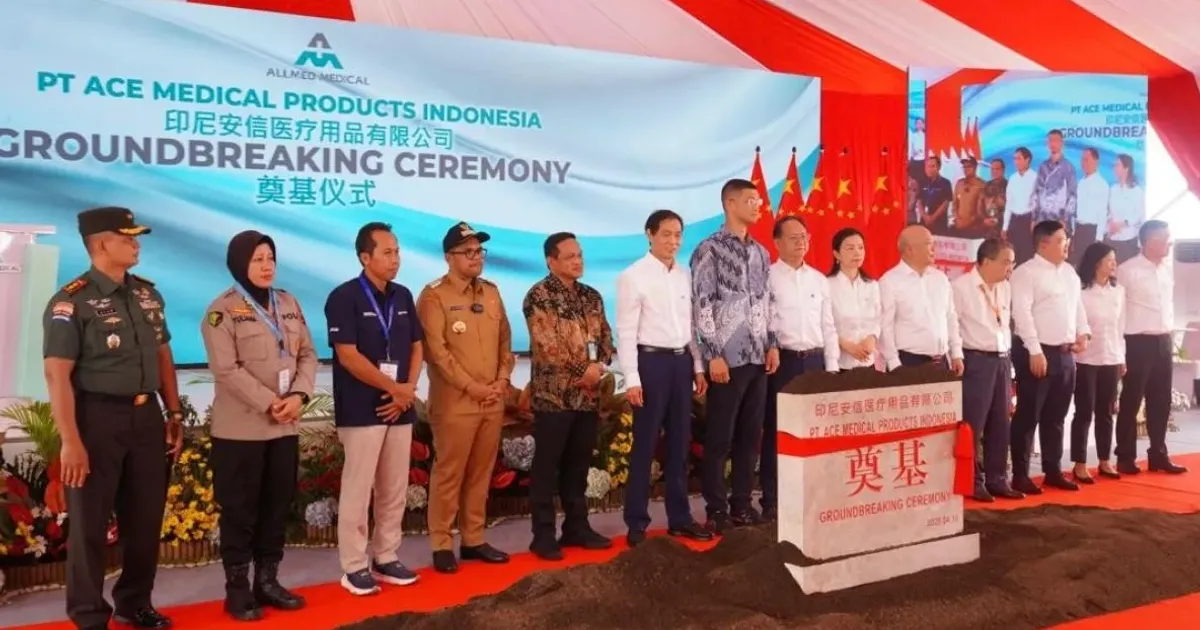 Bangun Pabrik Di Jateng, Produsen Alkes China Gelontorkan Rp1,7 Triliun